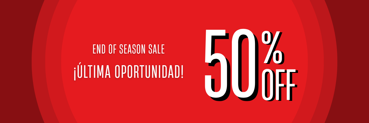 End of Season Sale